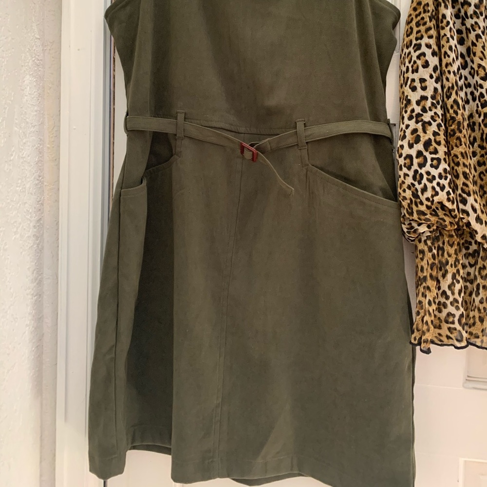 Euc 3 Piece Bundle Dress Jacket Blouse Size Medium - image 5